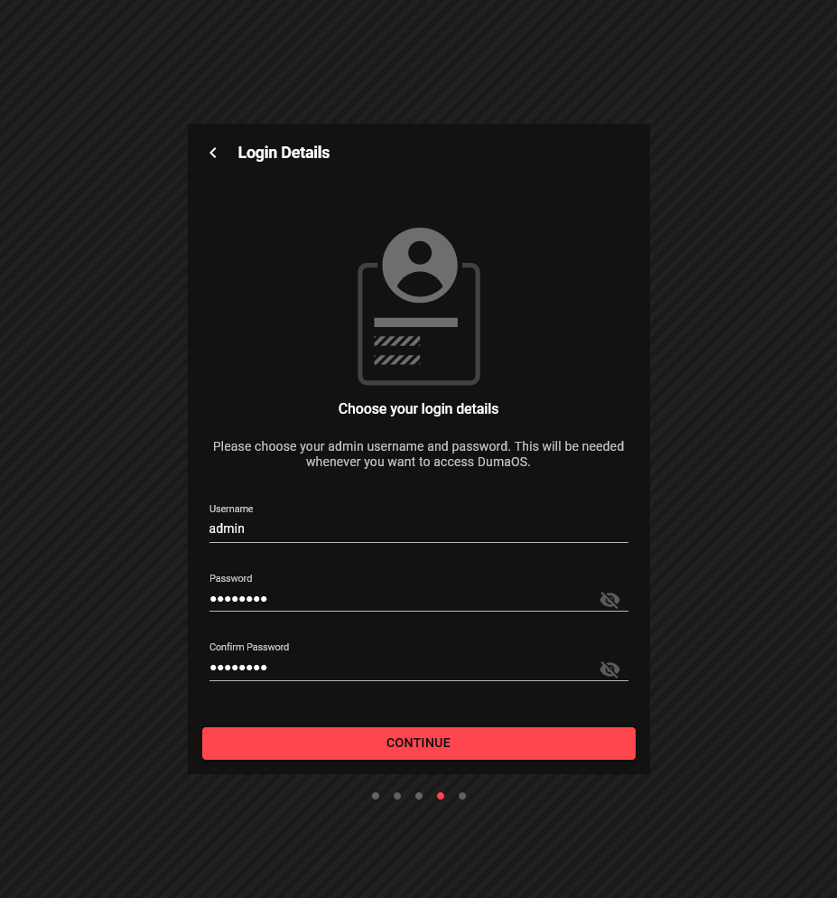 login-details-page